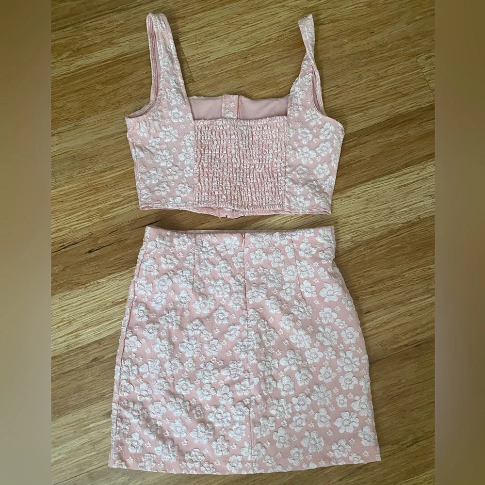 Pink Two Piece Set - Picture 2 of 5